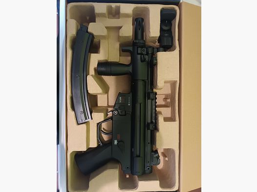 HK MP5K Co2 Airsoft inkl. ZUBEHÖR 