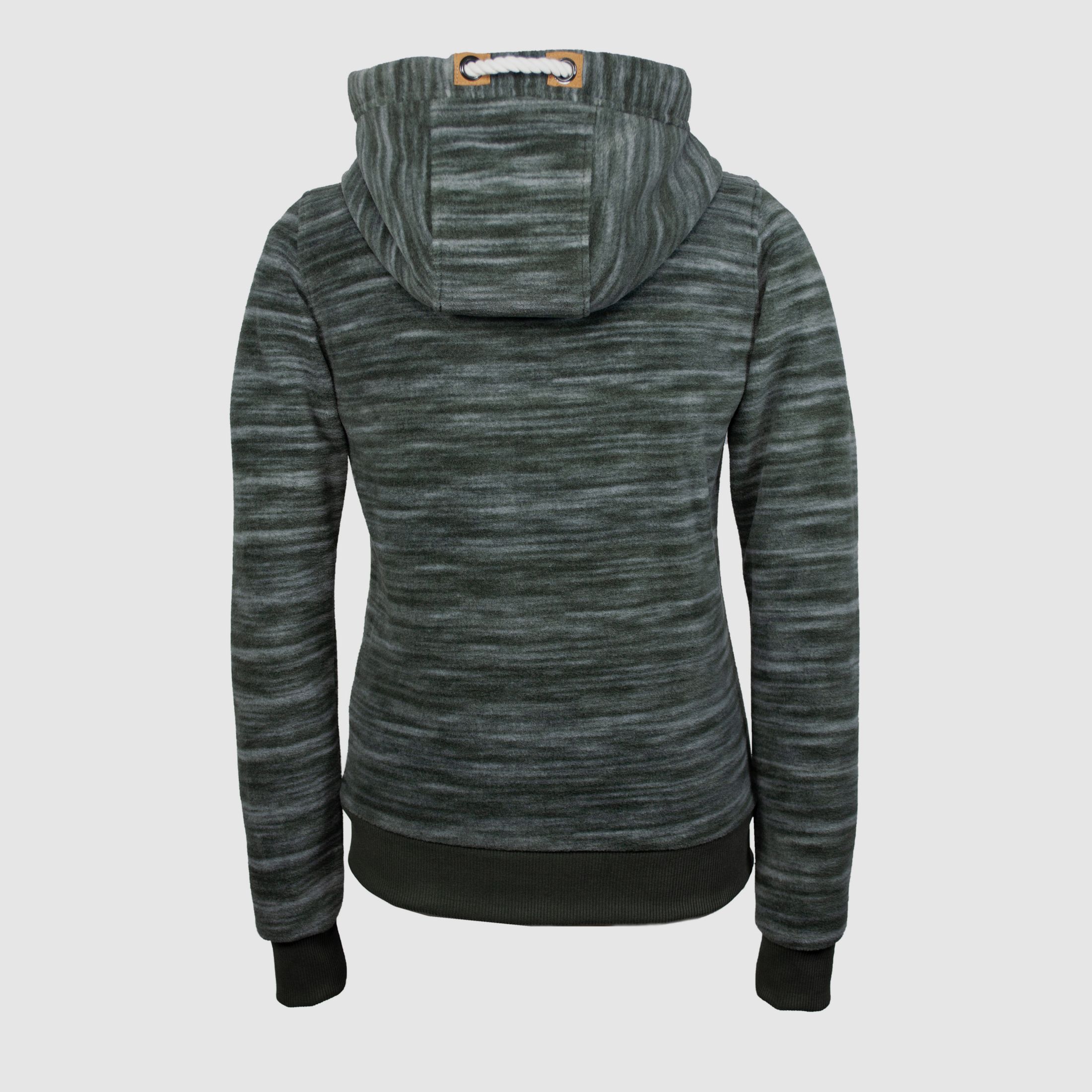 Fleece hoody melange -