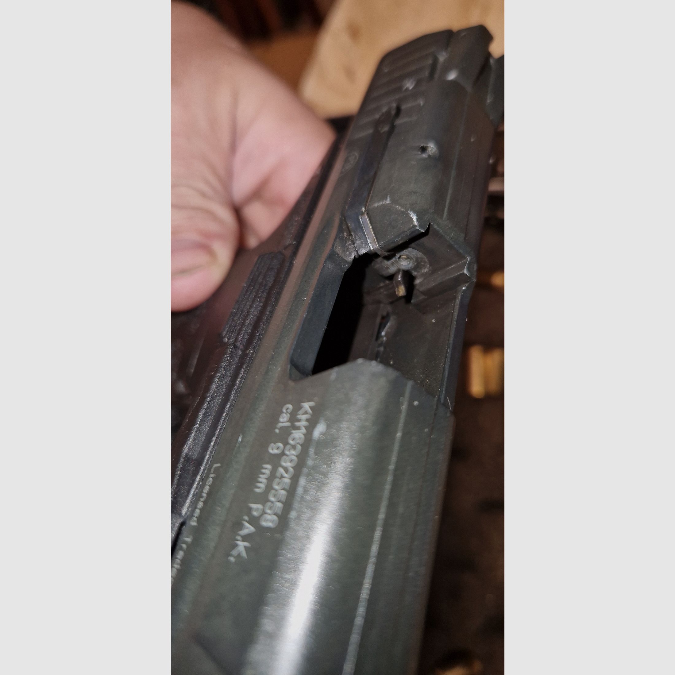 HECKLER KOCH HK P30 / NERO / con accessori / cal. 9mm P.A.K. / PTB 912 / PISTOLA A GAS DA ALLERTA SILVESTRE AUTODIFESA COLLEZIONE -----> leggi la descrizione <------