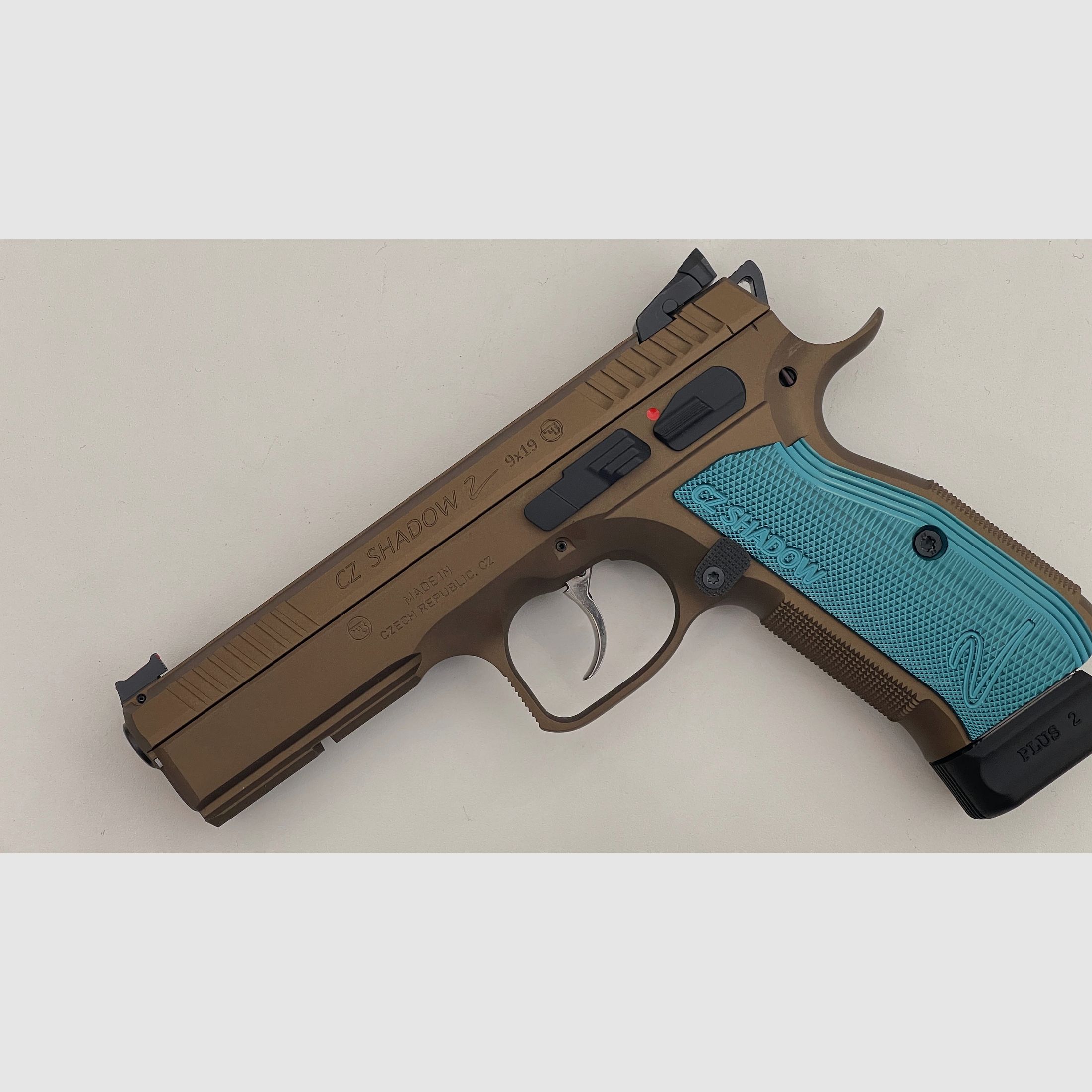 CZ SHADOW 2  in Burnt Bronze NEU  9mmLuger