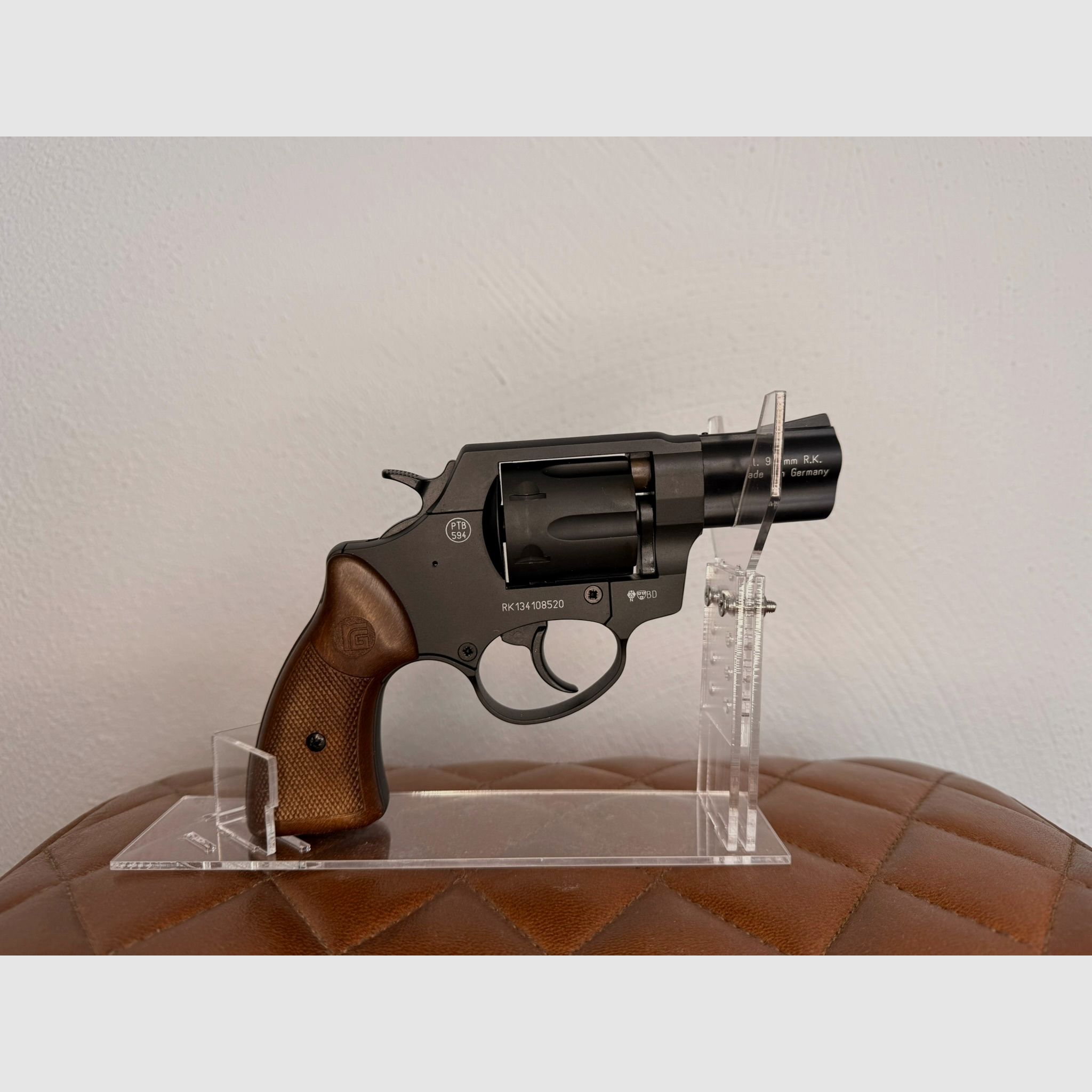 Röhm RG 89 Schreckschussrevolver brüniert 9mm R.K.