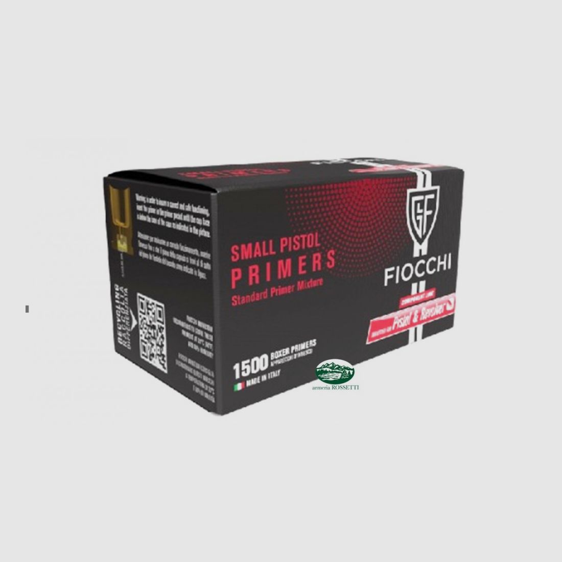 FIOCCHI Zündhütchen Small Pistol Packung 1500 Stk.