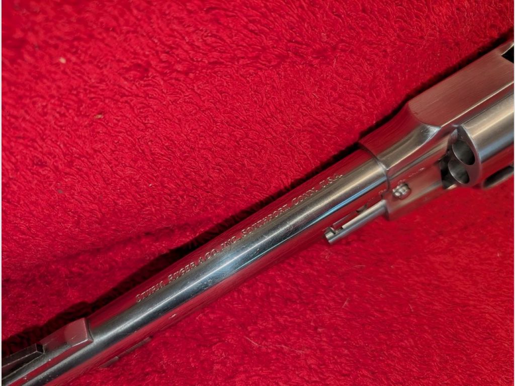 Sturm Ruger Schwarzpulverrevolver Modell Old Army Edelstahl, Kal. .44 BP