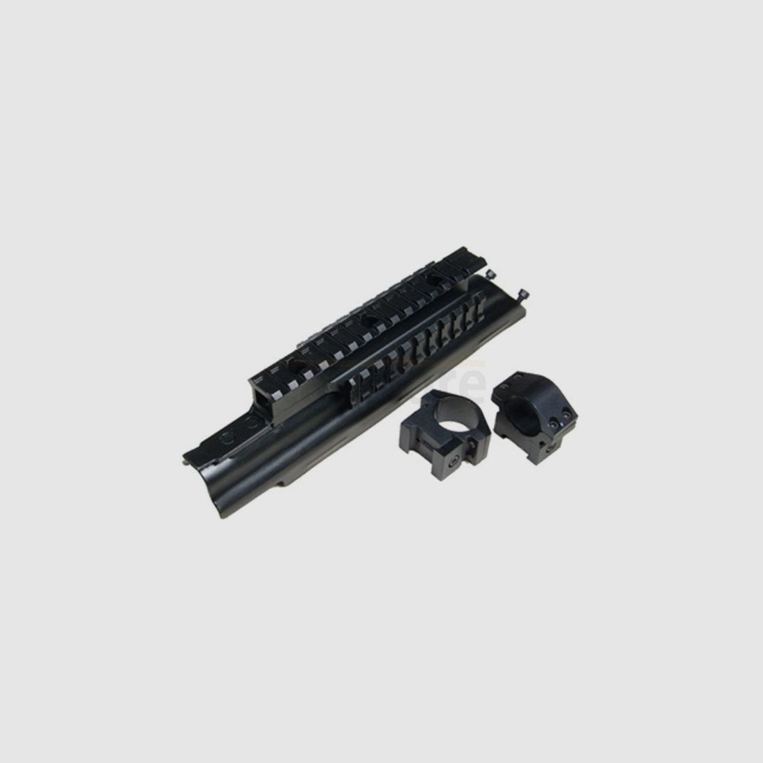 Leapers AK Dust Cover Tri-Rail Mount & 1 Inch Rings