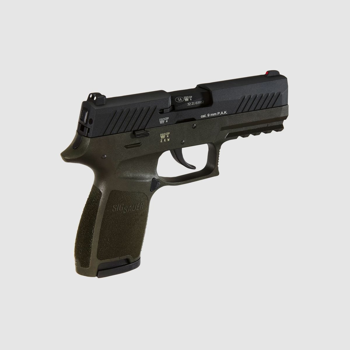 SIG Sauer Schreckschuss Pistole P320 OD Green