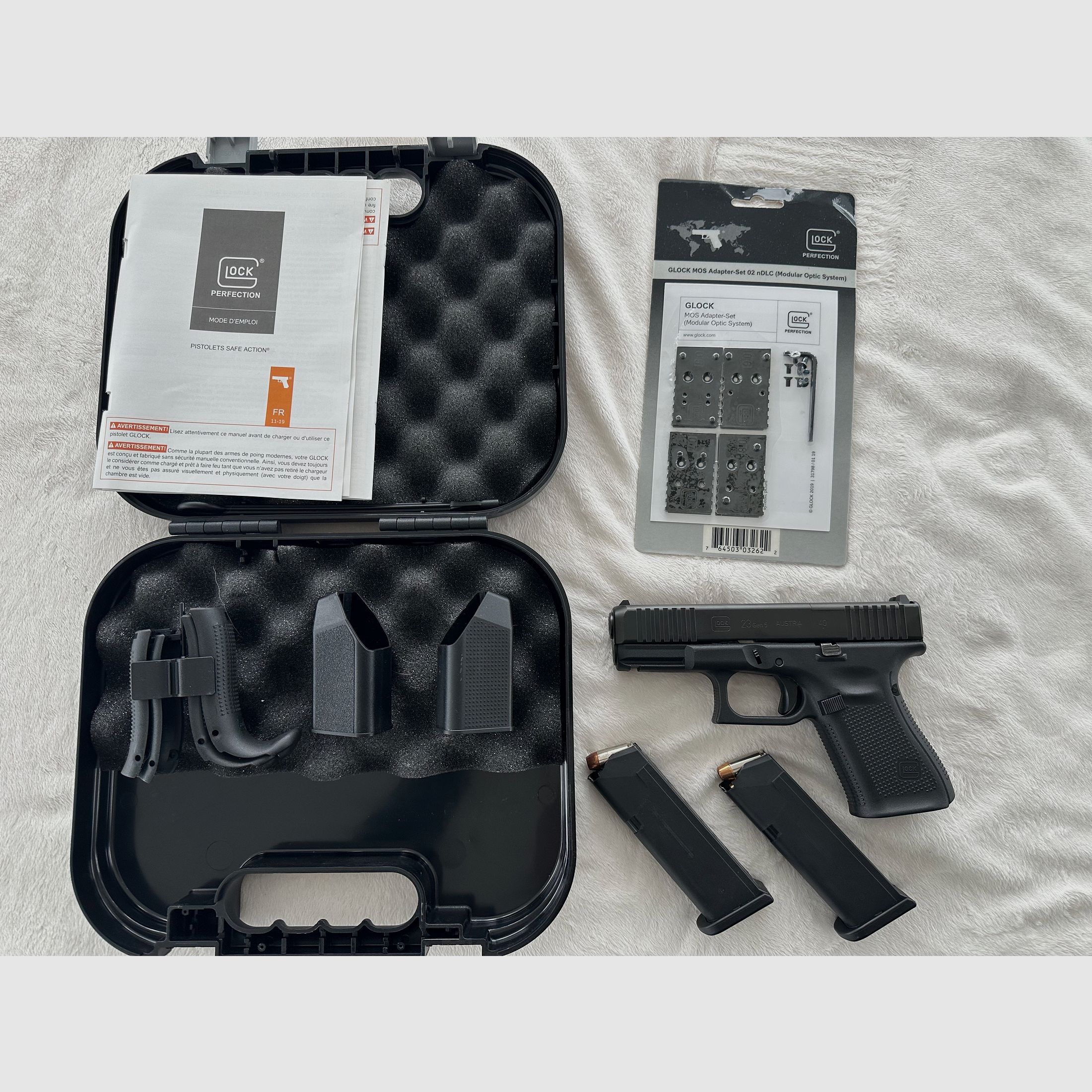 Glock 23 in .40 S&W - eine der letzten Gen 3 aus 2009 - Kaum gebraucht - fast NEUWERTIG !