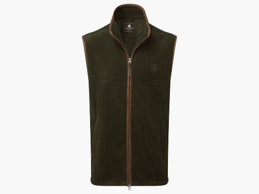 ShooterKing Oxford Fleece Vest Green Melange