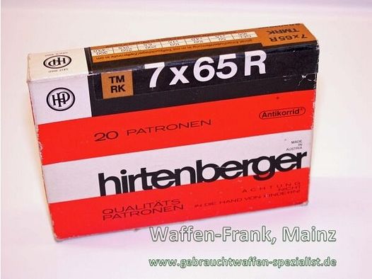 Hirtenberger / Österreich 9,0 g / 139 grs. TM-Rundkopf 7x65R
