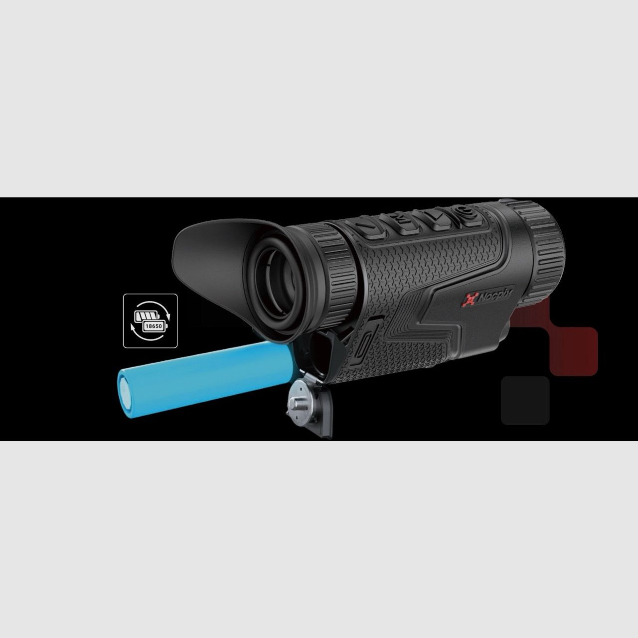 Taschen-Wärmebildmonokular NocPix LUMI LRF, Bild 8 von 12