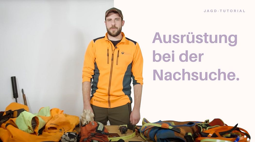 Ausrüstung bei der Nachsuche | Jagdwissen der Bayerischen Staatsforsten