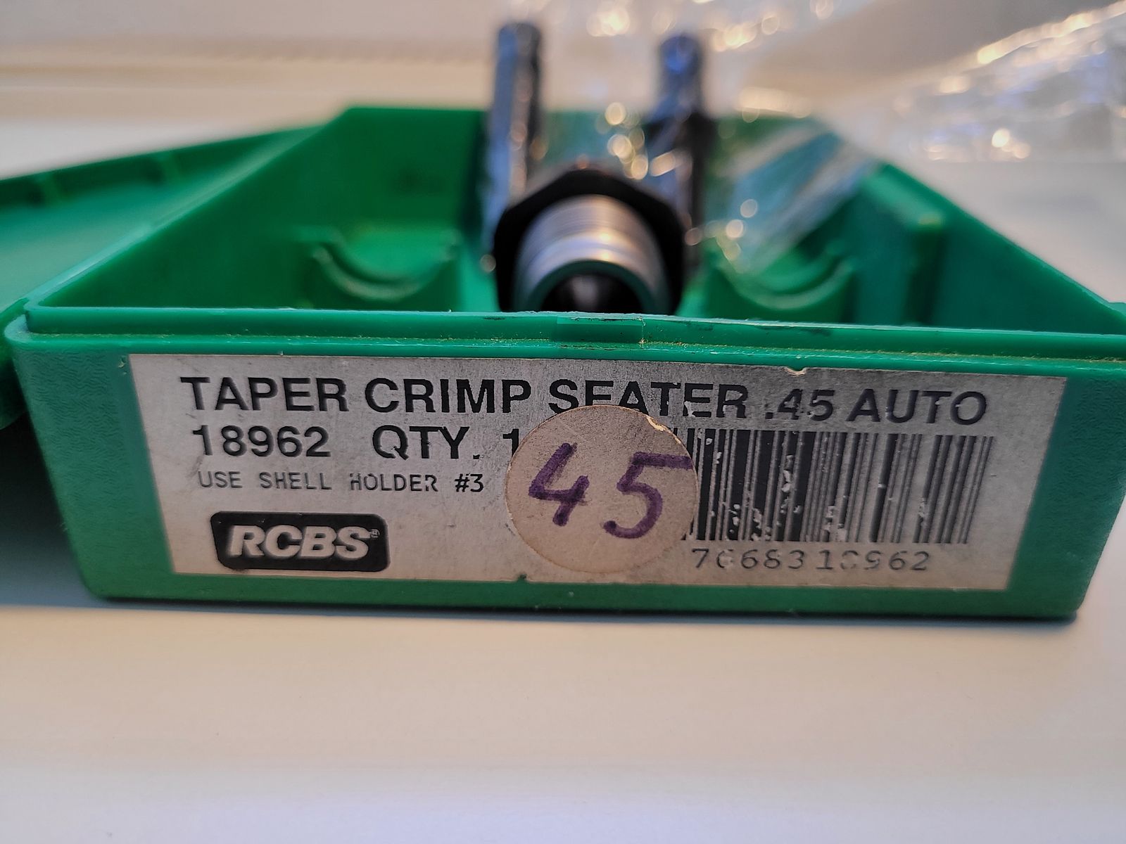 .45 ACP RCBS Setzmatrize mit Taper Crimp Art.-N.: 18962