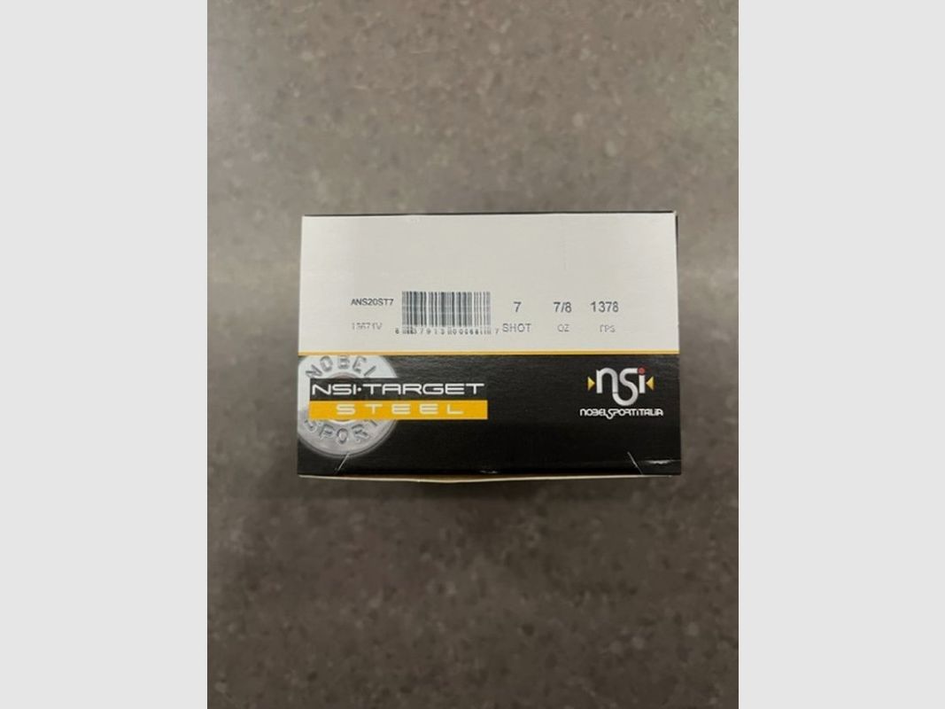 NOBEL SPORT PATRONEN STAHL 20 PB7, Bild 1 von 2