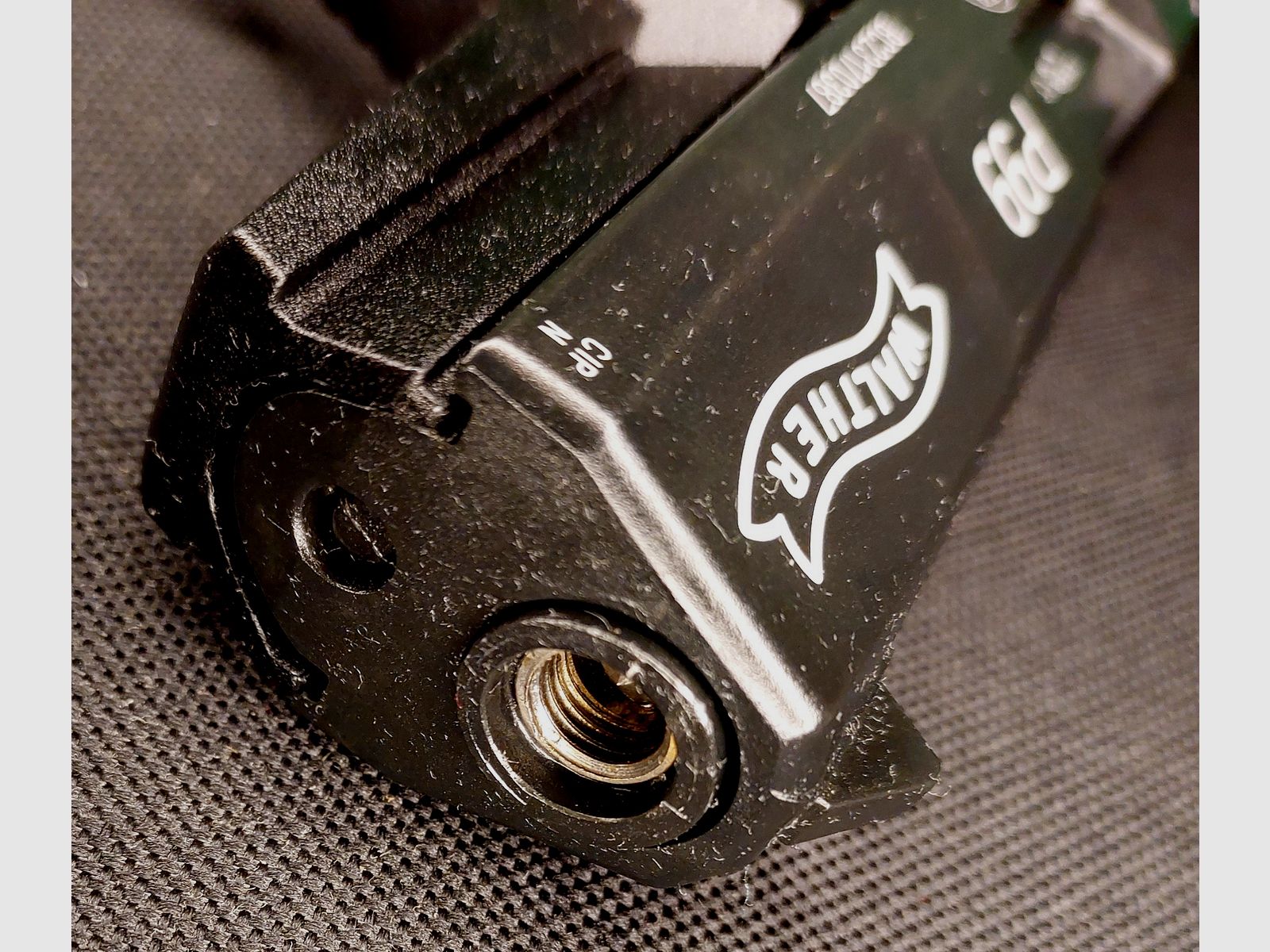 Walther P99 blank firing pistol 9mm P.A.K. (PTB 762) P 99 new.