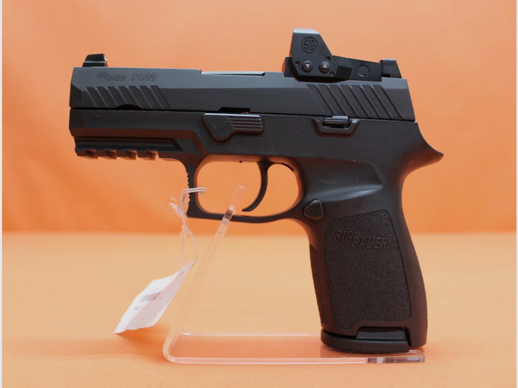 SIG Sauer Ha.Pistole 9mmLuger SIG Sauer P320 Compact RXP 98mm Lauf/ ROMEO1 PRO Leuchtpunktvisier (9mmPara)