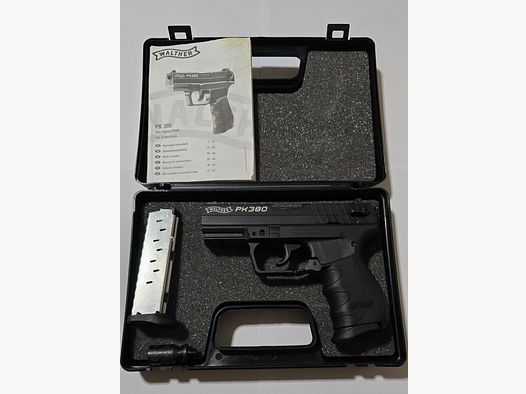 Walther PK 380 9mm PAK Schreckschuss 2 Magazine