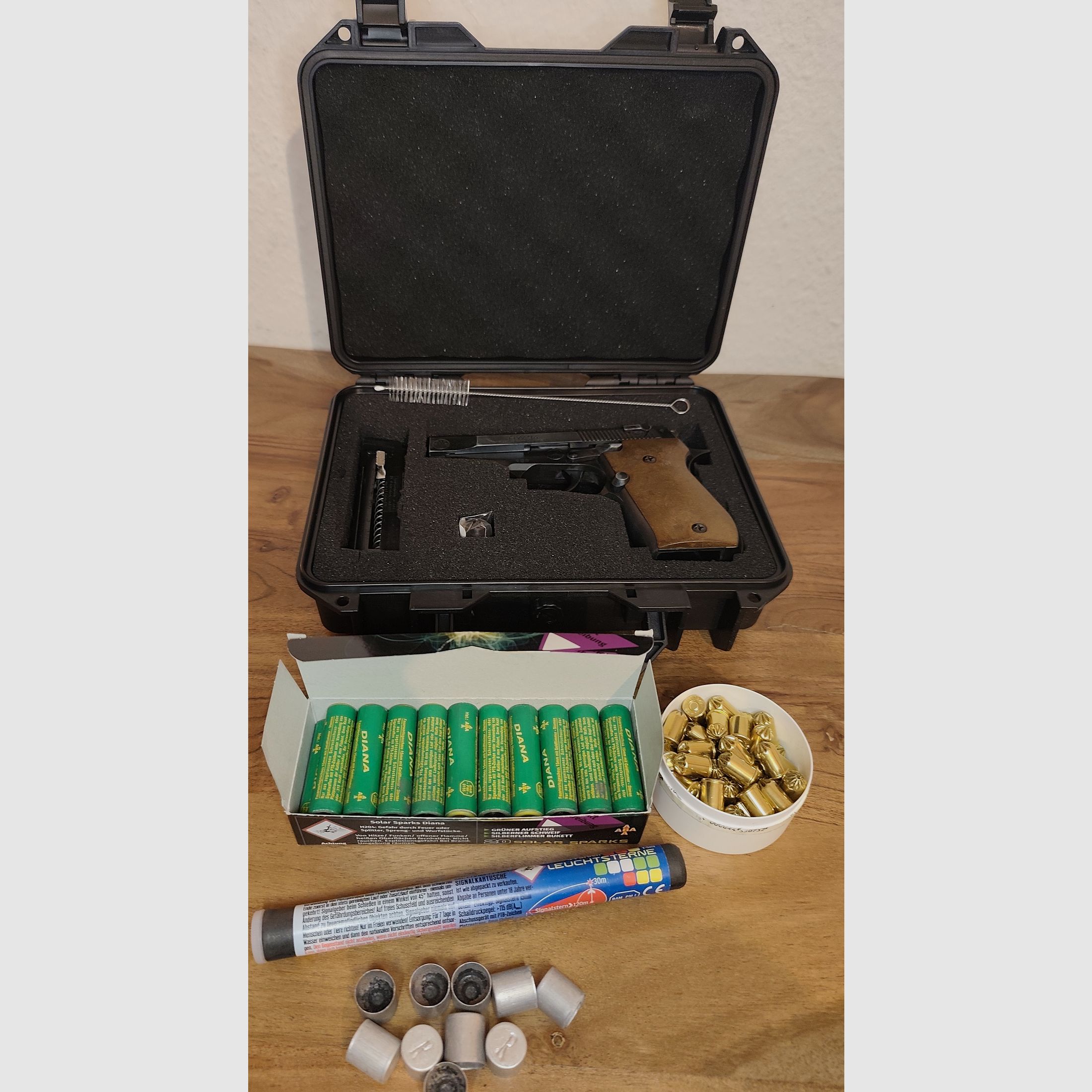 Incenso HW 94 PTB 467 Set di Capodanno 40x Effetti Pyro +50 Colpi di Munizione R.K