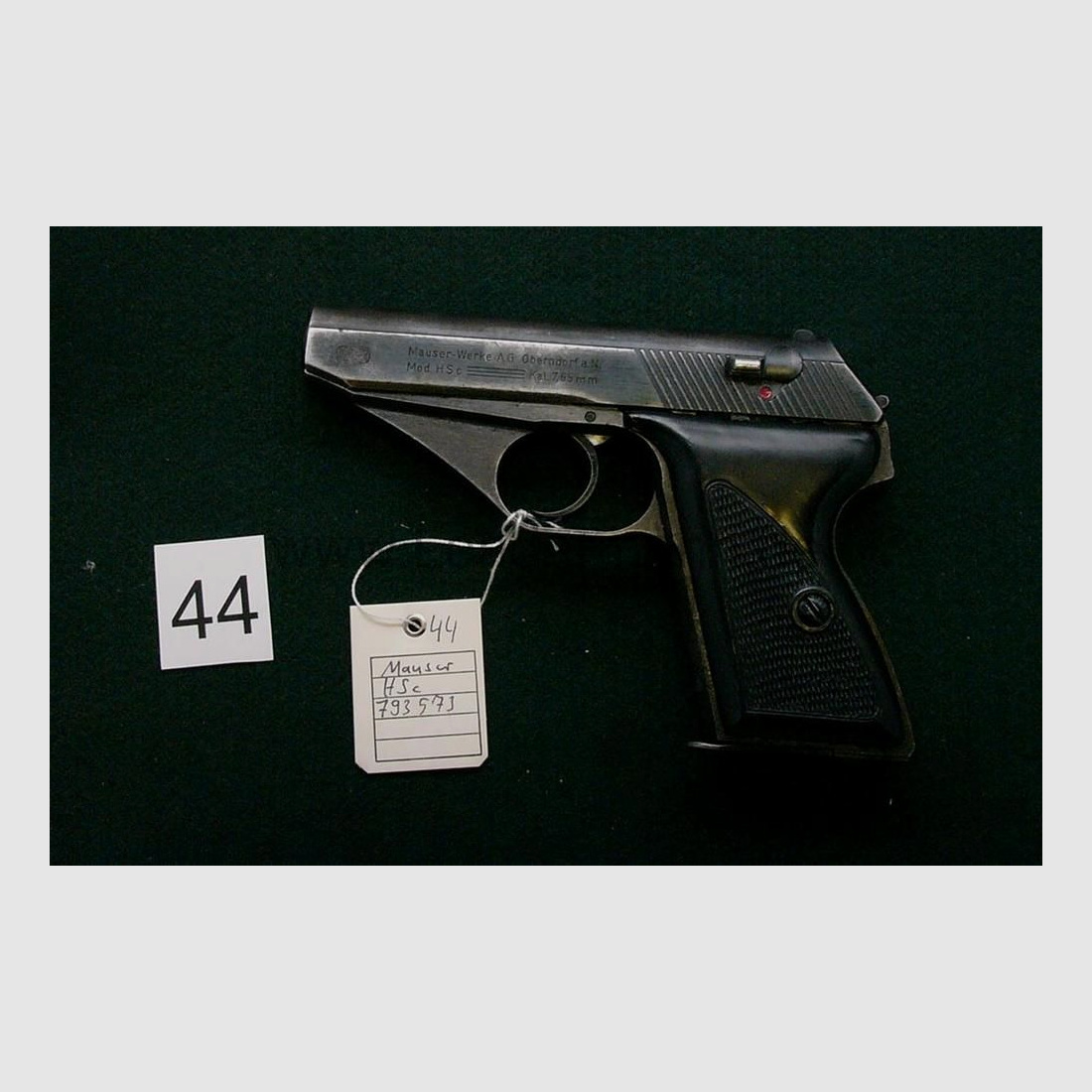 Pistola Mauser HSC Mauser