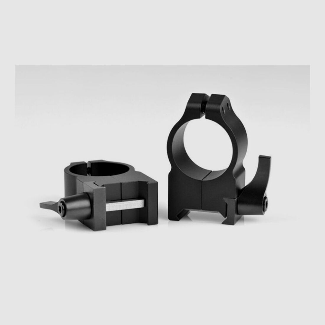 Warne QD Stahl Ringe - Weaver 1 Zoll (1") High 13,3 mm (202LM)
