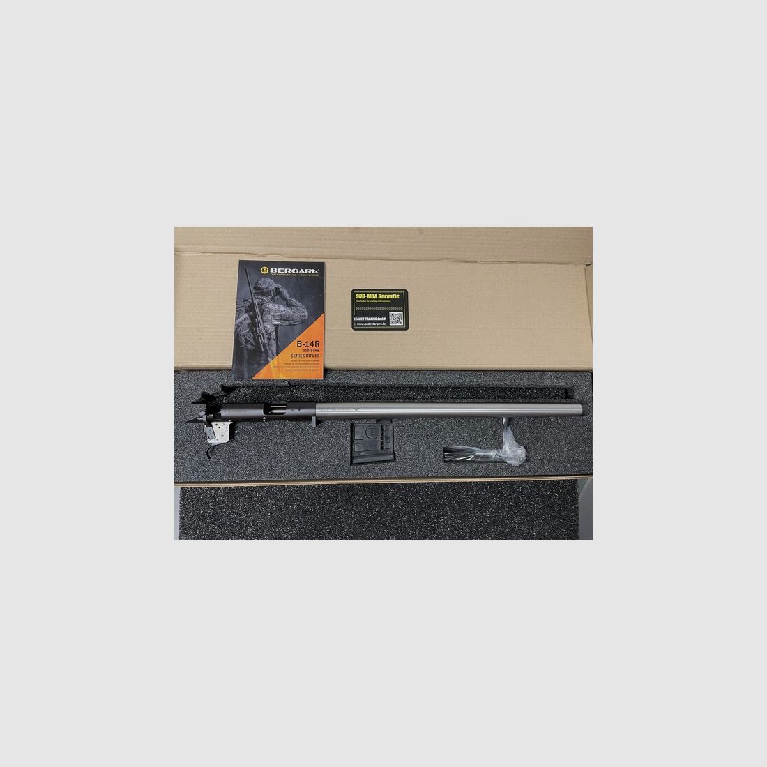 BERGARA B14R Barreled Action 20" in .22lr