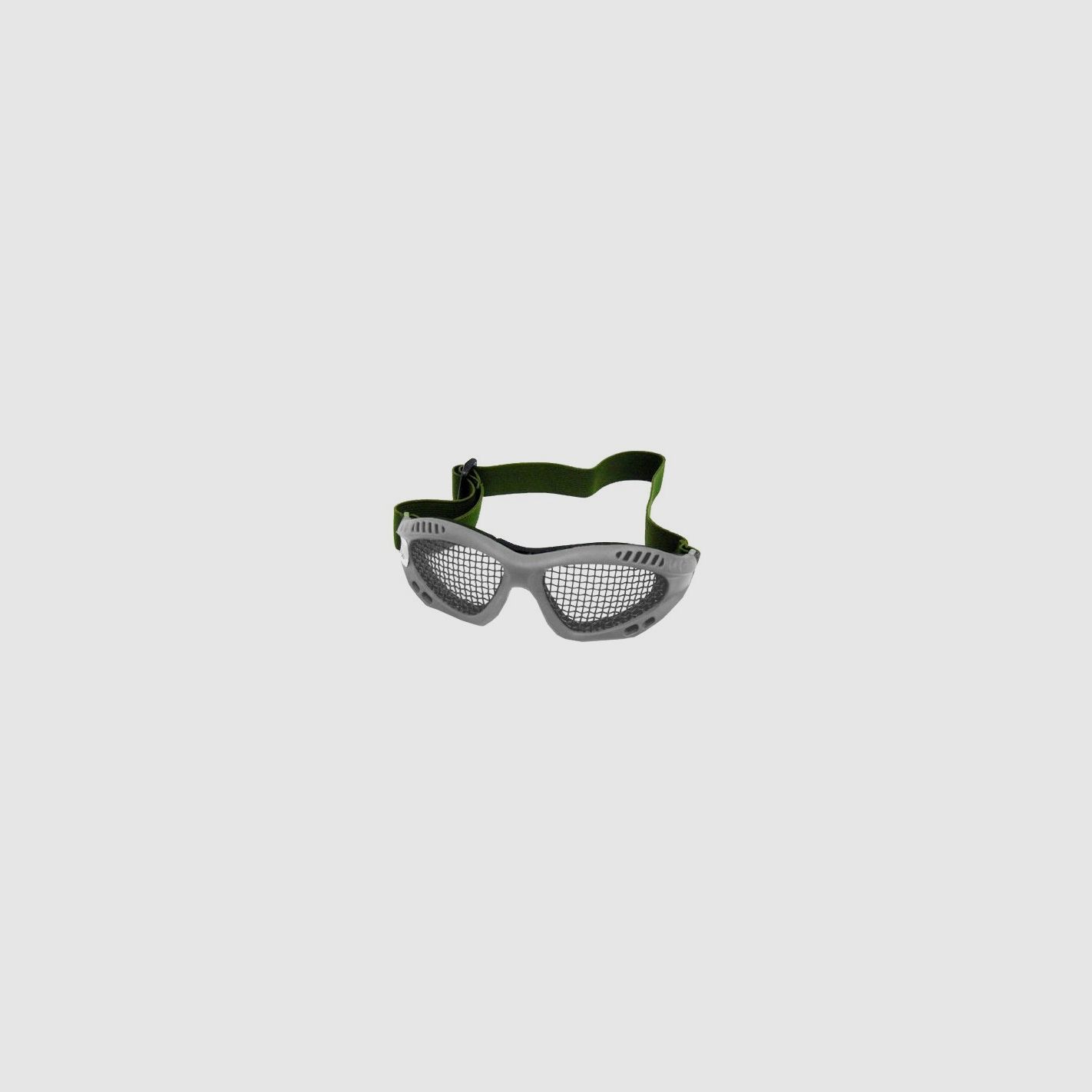 Taktische Brille mit grünem Metallnetz, Bild 2 von 2
