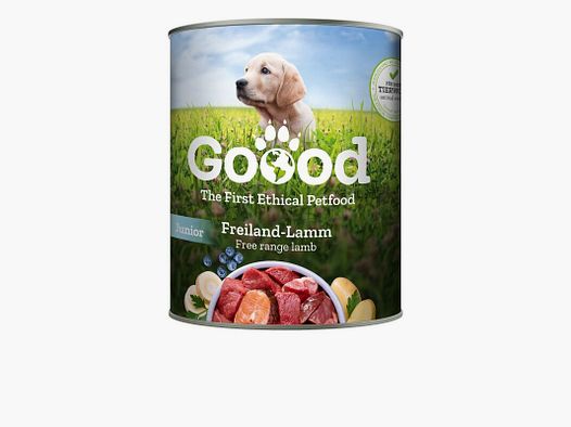 Goood Hundenassfutter Junior Freiland-Lamm Dose 800 g