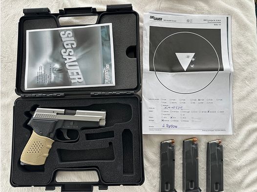 Sig Sauer P 229 P229 Duotone Silber/Schwarz in .40 S&W - NEUWERTIG