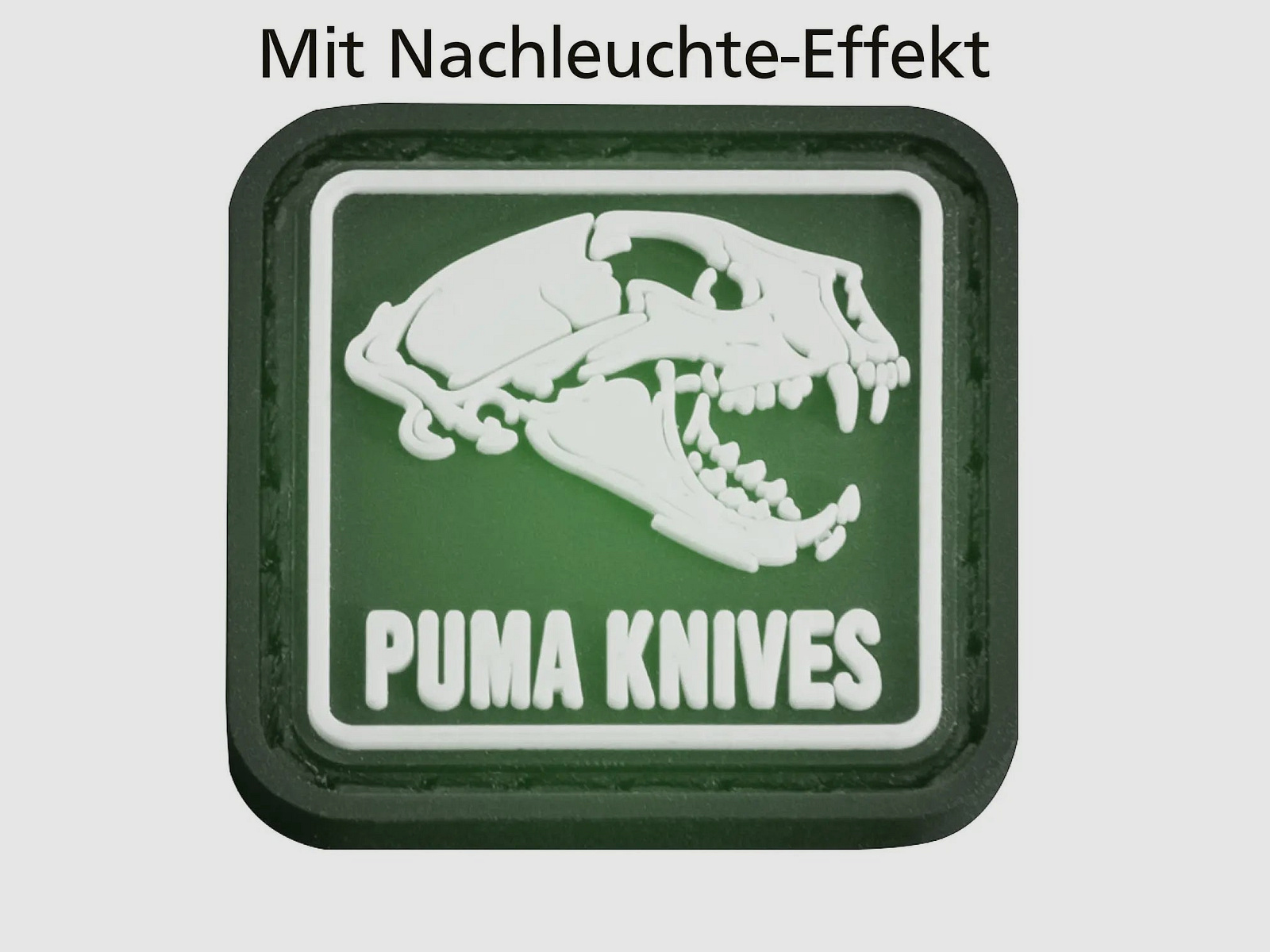 PUMA Skull GITD Patch 2,54 x 2,54 cm