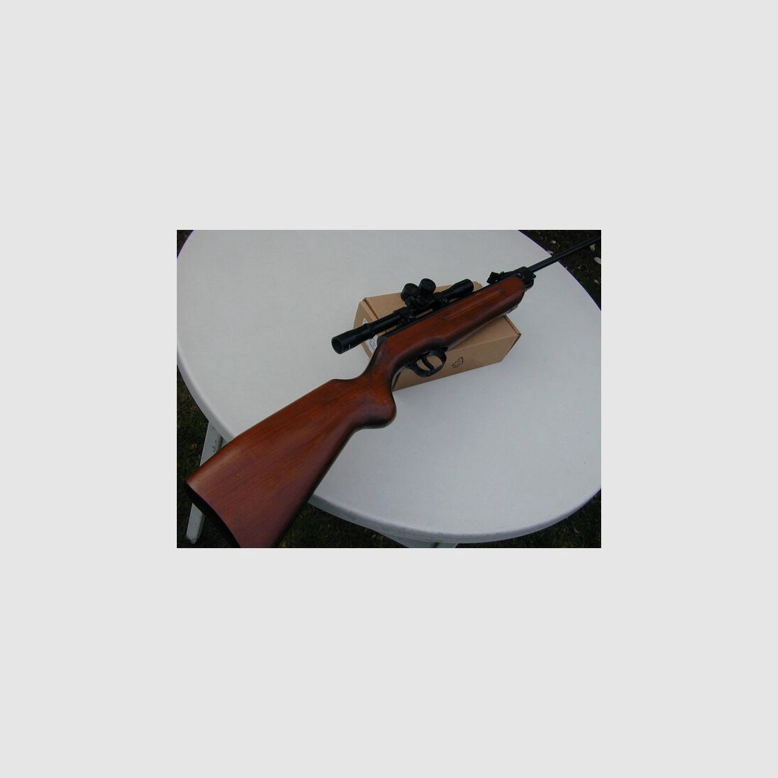 Sportluftgewehr Weihrauch HW50 mit ZF *** SEHR SCHÖN *** die alte mit Rillenschaft......