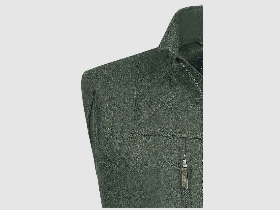 JAGDHUND WESTE AUS GRÜNEM LODEN, Bild 3 von 3