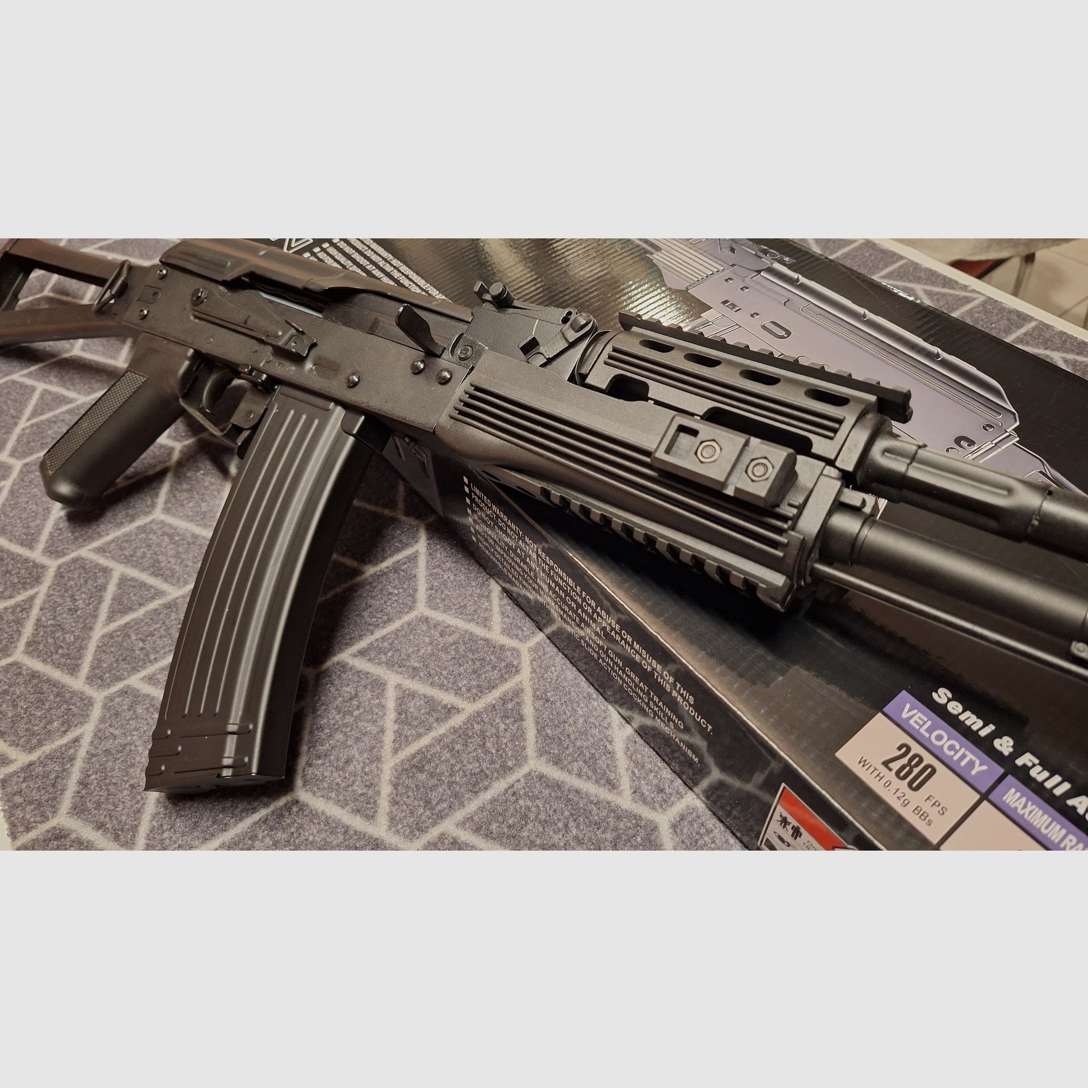 AK74 D74 Airsoft AEG 6mm BB - NEU!