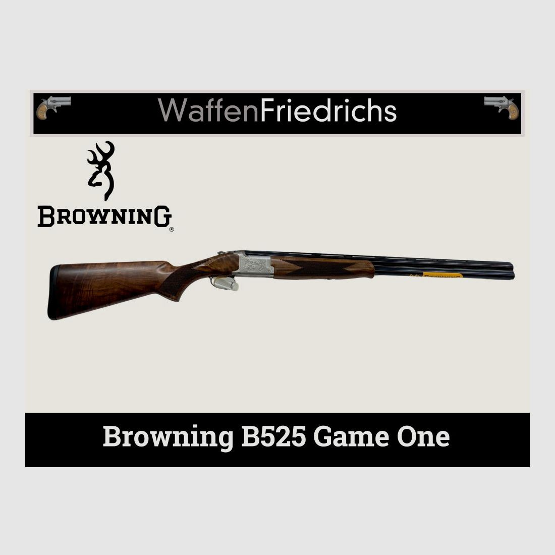 Browning B525 Game One BDF - Waffen Friedrichs, imagen 1 de 10