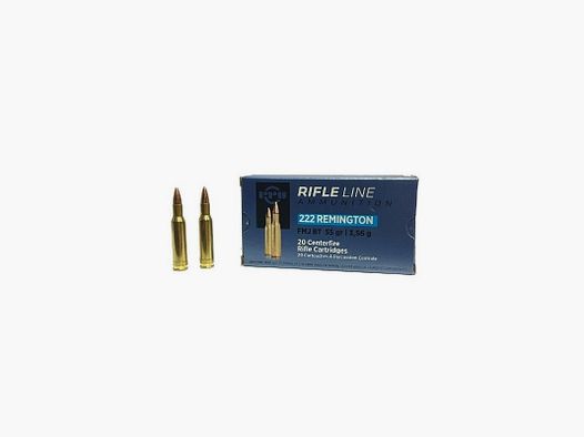 PRVI Partizan 222Rem FMJ BT
