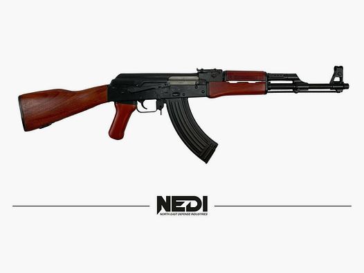 NEDI AK47 Kalashnikov Culata de Madera Tipo 56 AKS AKM