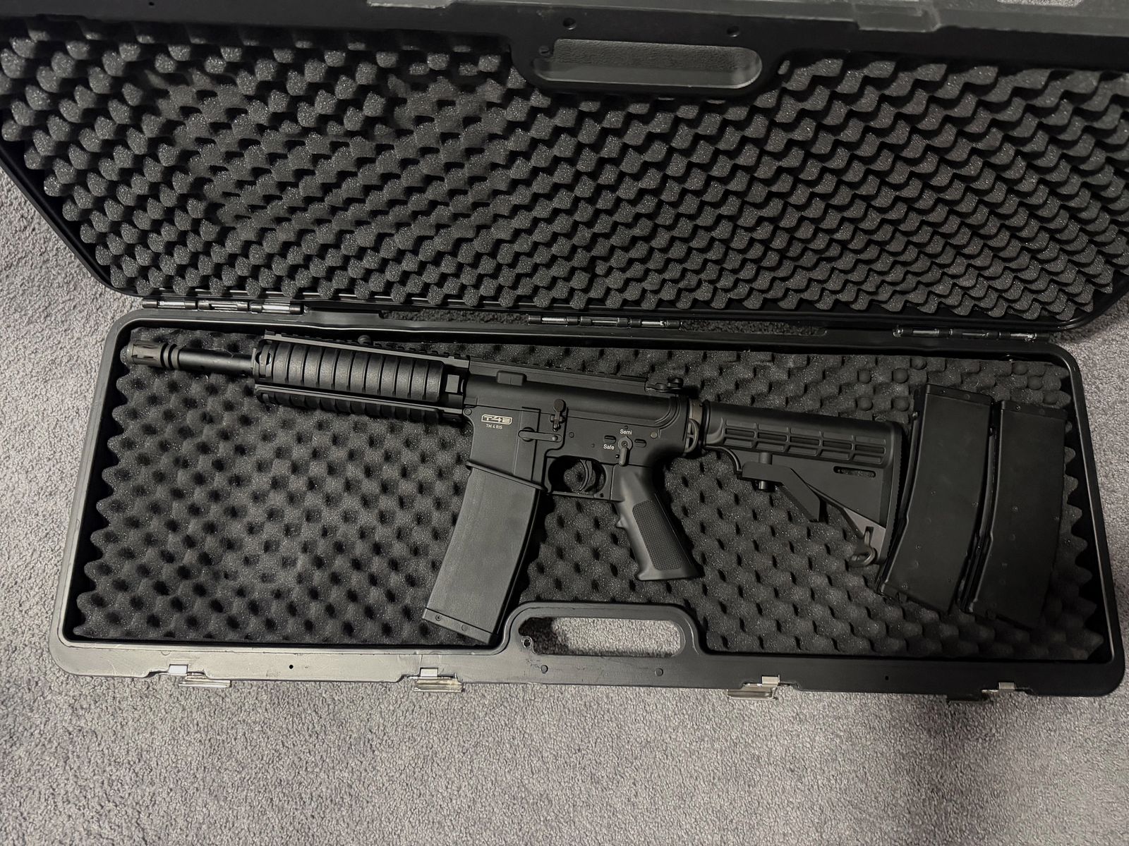 T4E TM4 RIS Paintball Umarex Kal. .43 - schwarz TOP, Bild 6 von 6