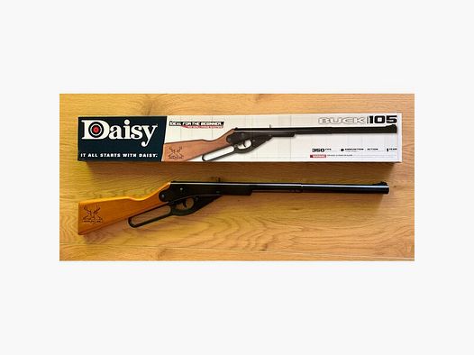Daisy Buck Luftgewehr / Unterhebelspanner 4,5mm BBs (TOP)