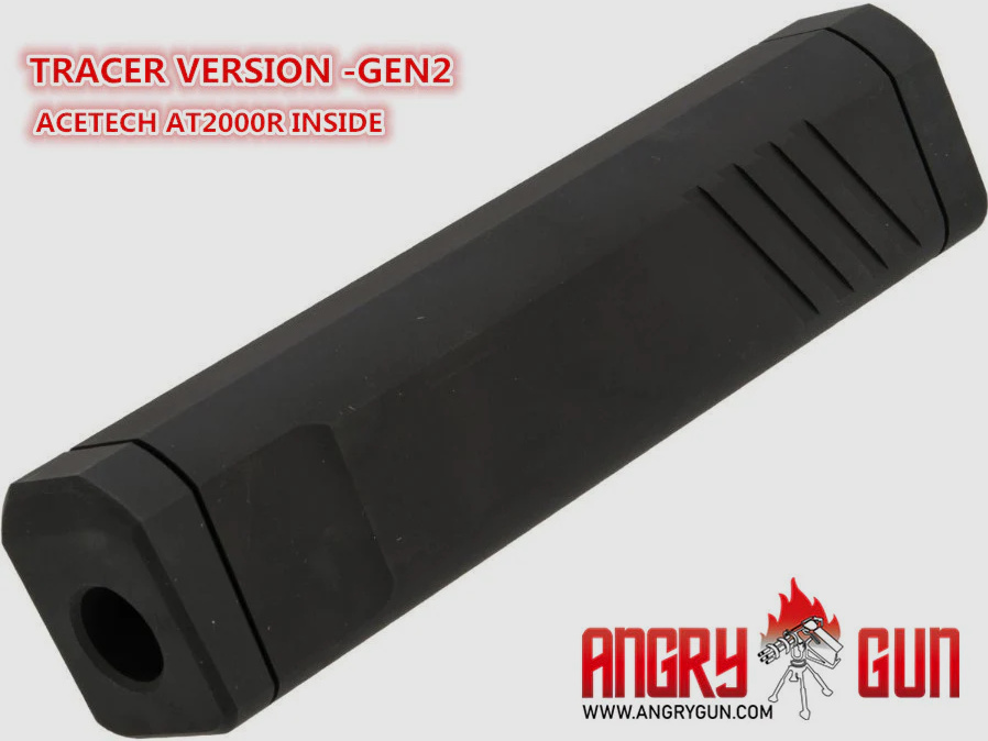 SUPPRESSORE TRACER GEN 2 VERSION ANGRYGUNKSV - KRYTAC KRISS AEG & GBB (Limitato)