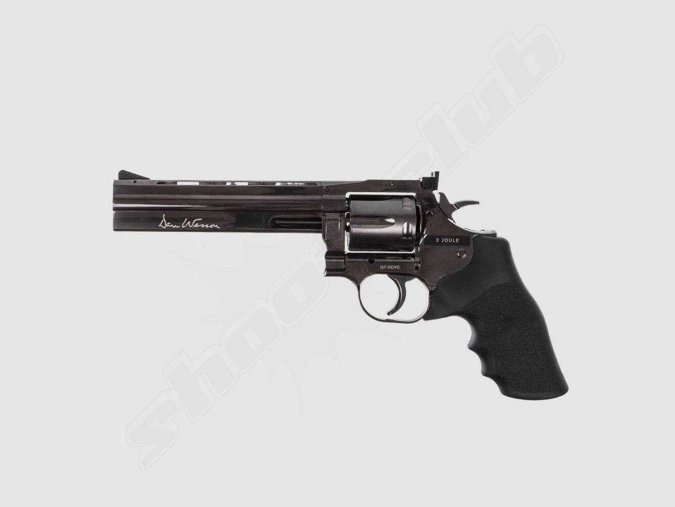 Dan Wesson 715 CO2 Revolver 6 Zoll 4,5mm / Stahlgrau / Set