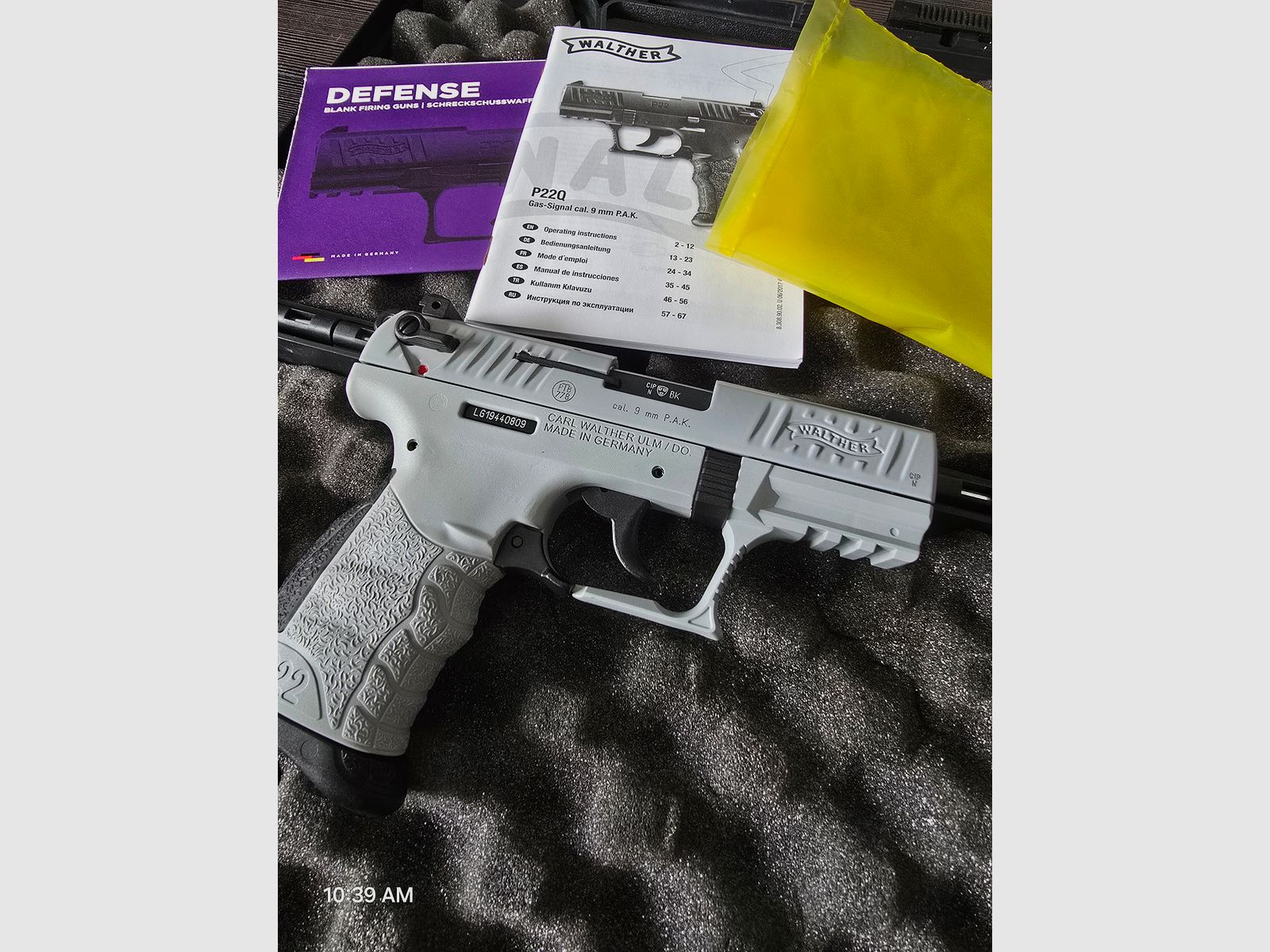 Walther P22Q Concrate Neu
