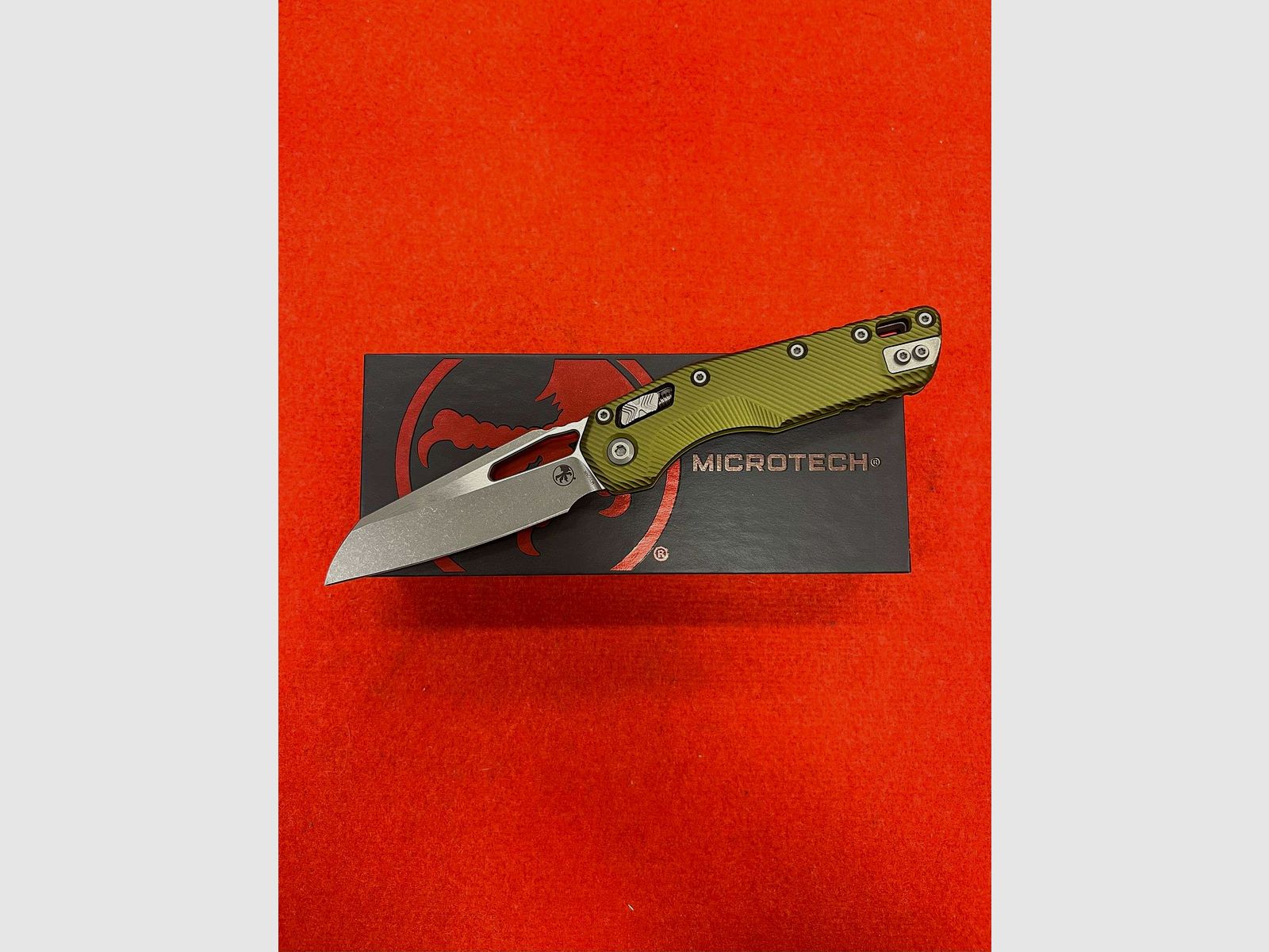 Microtech MSI S/E Fluted OD Green Apocalyptic Standard 210-10 APFLOD, Bild 4 von 4