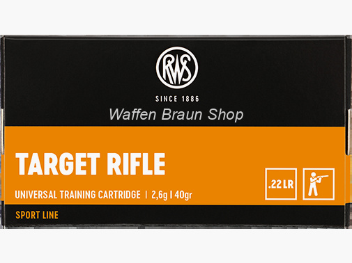 RWS .22 l.r. TARGET RIFLE 50 Stück