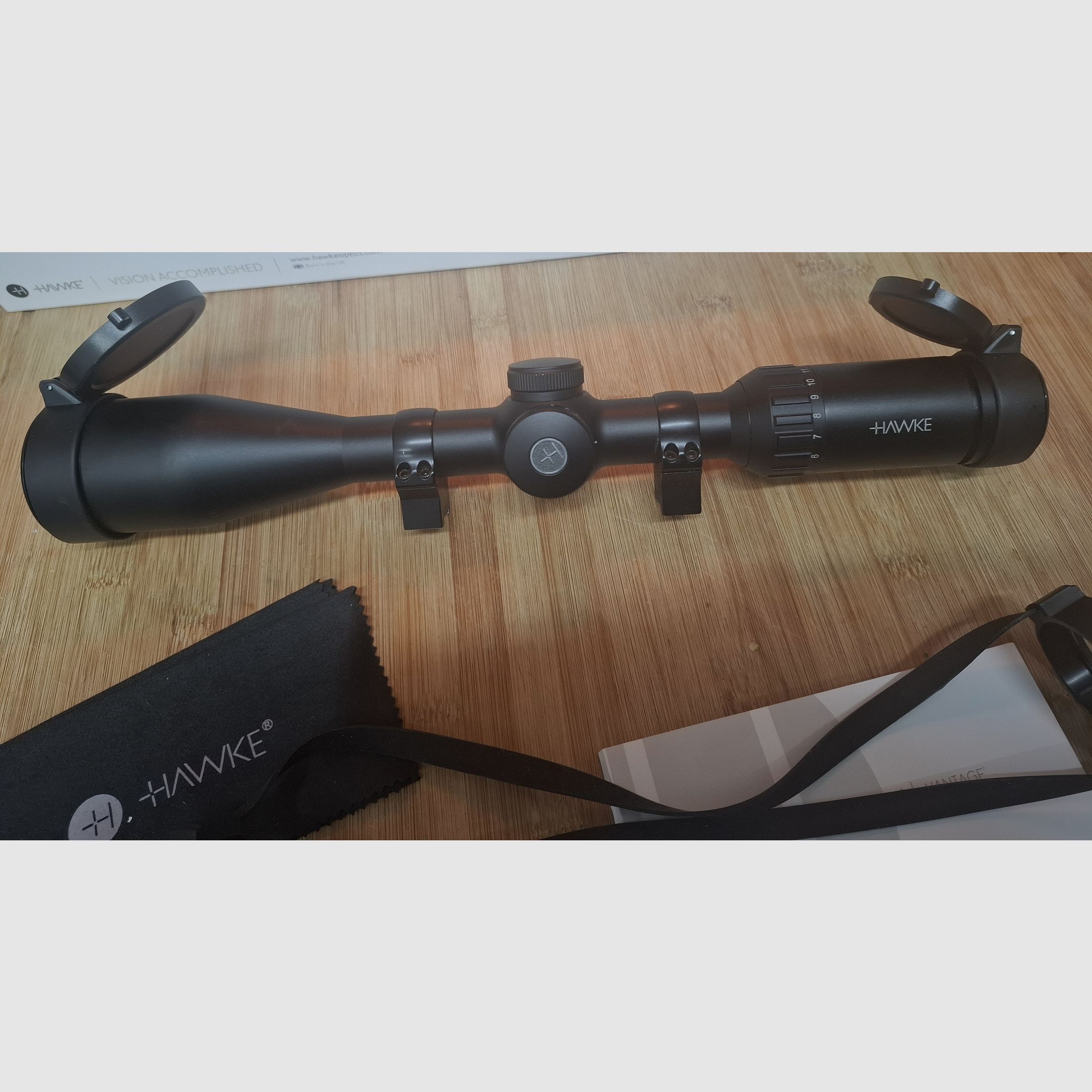 Hawke Zielfernrohr VANTAGE SF 3-12x44 Half MIL DOT SFP