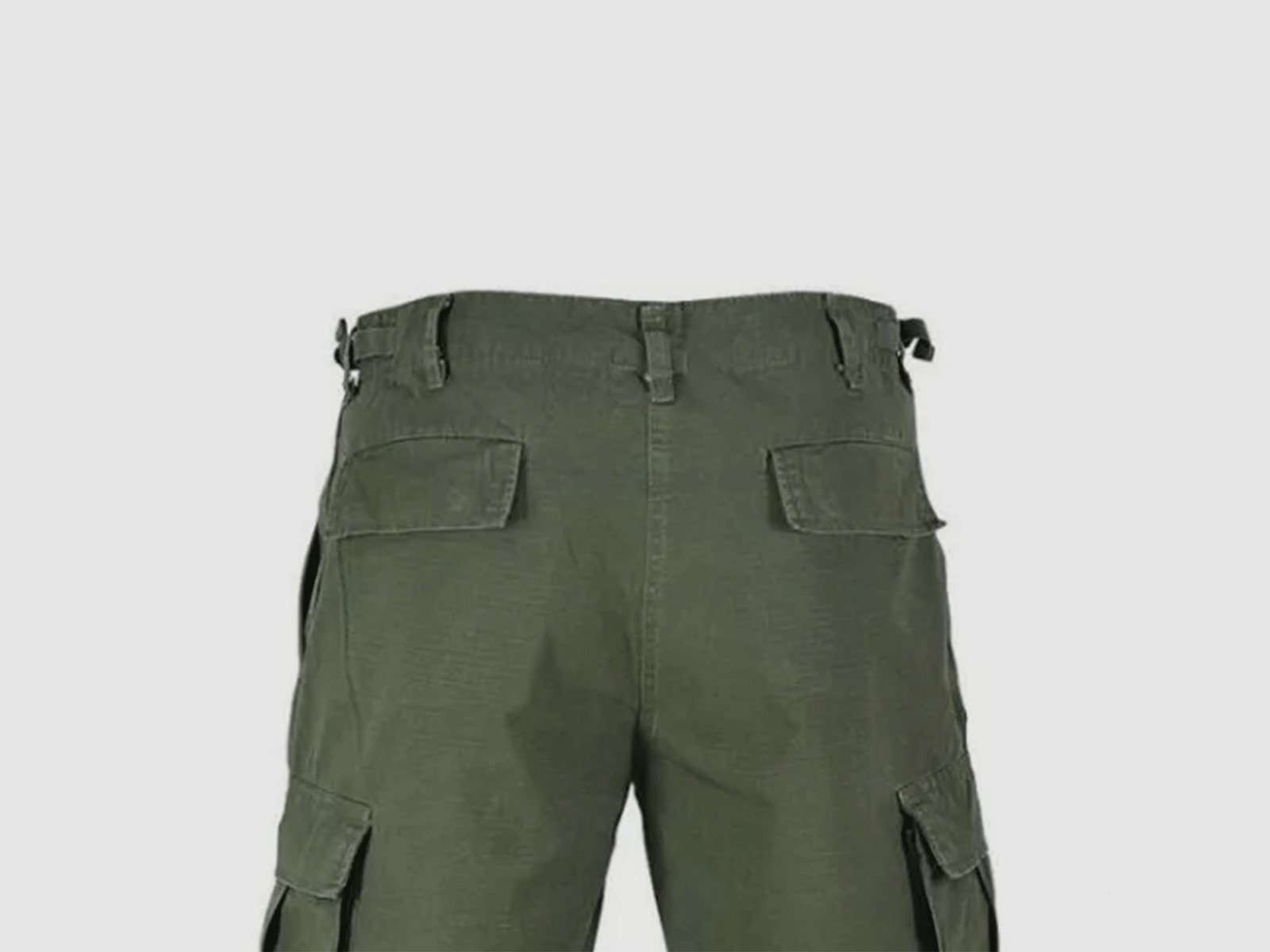 PANTALONCINO/BERMUDA – MIL-TEC – BDU RIPSTOP SHORTS CARGO OD GRÜN, Bild 2 von 2