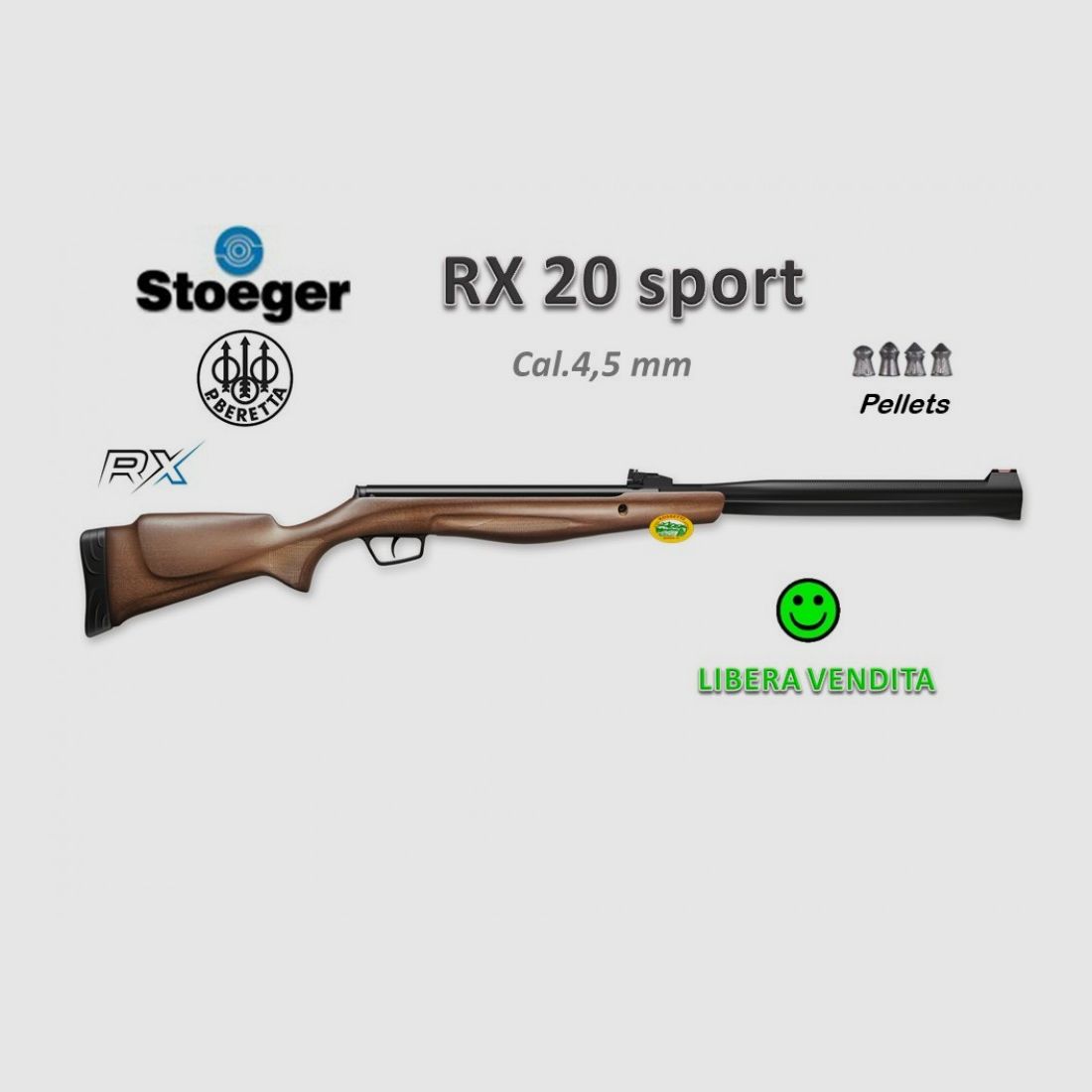 STOEGER RX20 WOOD cal.4,5