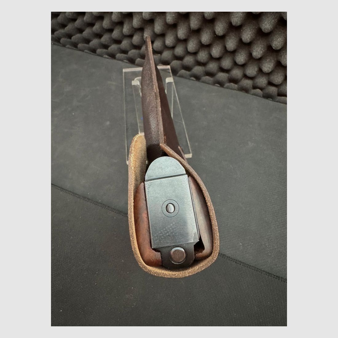 Holster de ceinture, CZ75, cuir, marron foncé