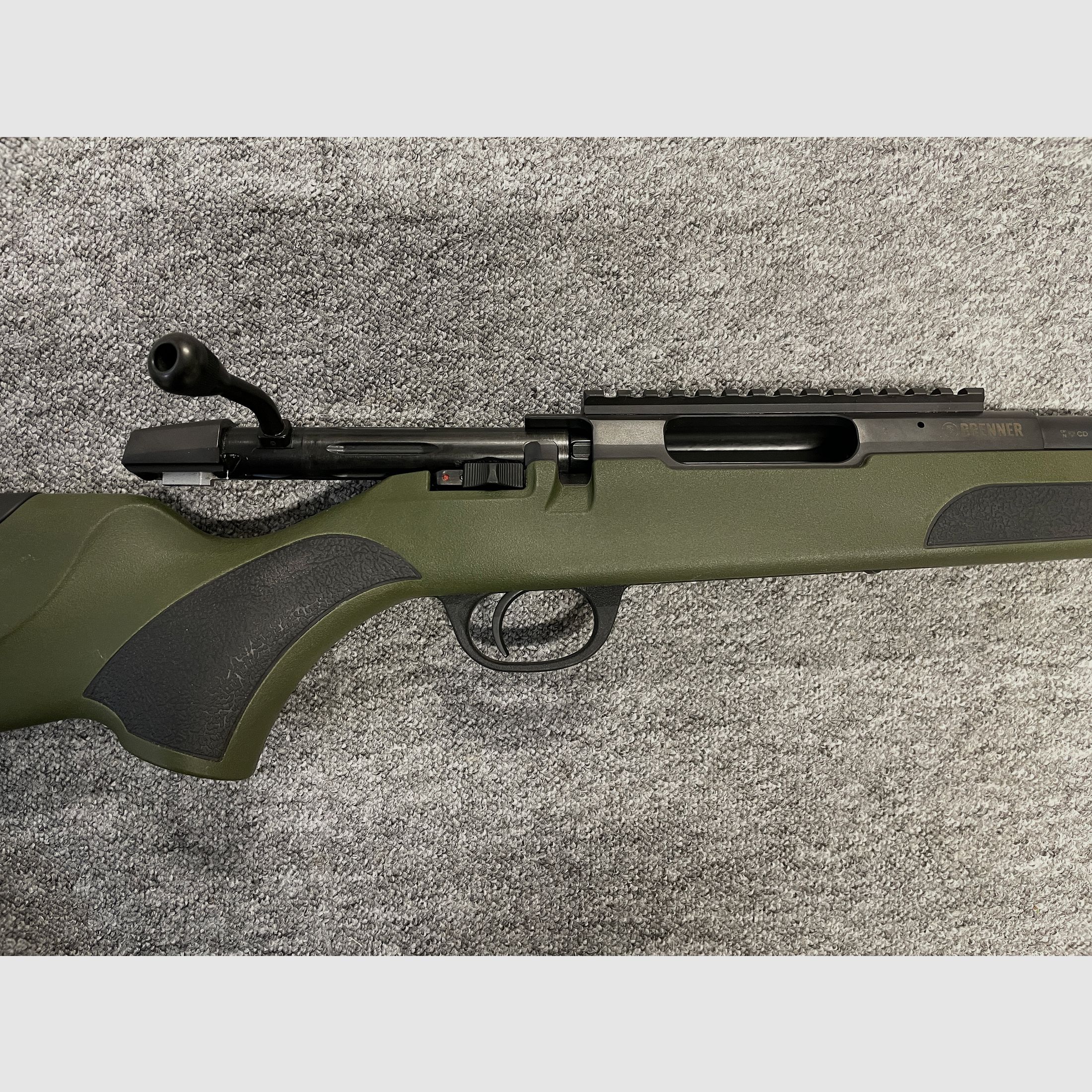 Brenner BR20 .308 Win. Polimer zielony + Tłumik SD 21