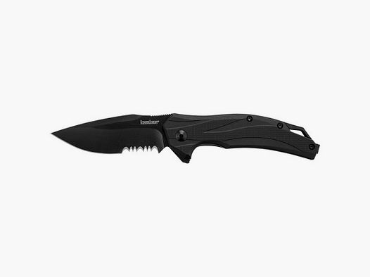 COLTELLO FOLDING LATERALE LAMA MIXTE NERA - KERSHAW