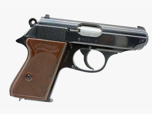 Broń sportowa i policyjna Walther PPK L kal. 7,65 najlepszy aluminiowy uchwyt BJ 71
