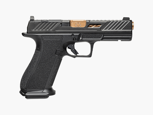 Shadow Systems Pistole DR920 Elite OR, 9mmLuger, 4.5" Lauf geflutet Bronze, 17+1