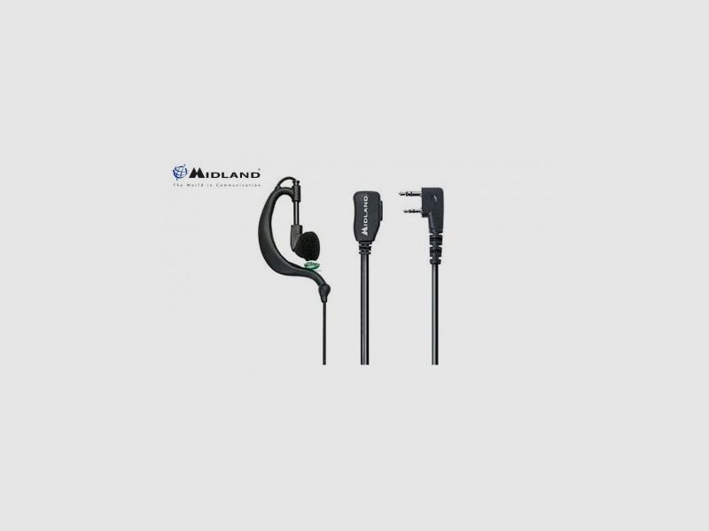 MIDLAND Ohrhörer mit Mikrofon 2-Pin MA21-LKi