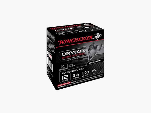 Winchester Drylok HP C.12/70 35g Patrone Stahl*